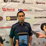 Ketua JMSI Kalimantan Timur, Mohammad Sukri, saat Musda ke-1 JMSI Kaltim, Rabu (8/10/2025)