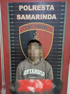 Pelaku pencurian usai ditangkap tim Jatanras Polresta Samarinda